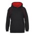 JB's CONTRAST FLEECY HOODIE 