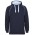 JB's Contrast Fleecy Hoodie - Navy/Sky Blue