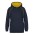 JB's Contrast Fleecy Hoodie - Navy/Gold