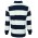 JB's Rugby Striped - Navy/White