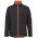 Podium Three Layer Softshell Jacket - Black/Orange
