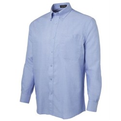 JB's Long Sleeve Oxford Shirt Lt Blue -4XL