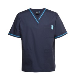 JB's CONTRAST UNISEX SCRUBS TOP 