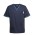 JB's Contrast Unisex Scrubs Top - Navy/Aqua