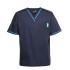 JB's CONTRAST UNISEX SCRUBS TOP 