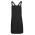 JB's Cross Back Canvas Apron (without Strap) - Black