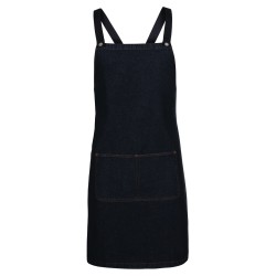 JB's CROSS BACK DENIM APRON (WITHOUT STRAP) 