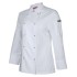 JB's Ladies Long Sleeve Snap Button Chefs Jacket