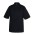 JB's Short Sleeve Vented Chef's Jacket - Black