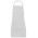 JB's 86x93 Bib Apron (no Pocket) - White