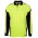 JB's Hi Vis 4602.1 Long Sleeve Arm Panel Polo - Lime/Black