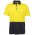 JB's Hi Vis Short Sleeve Cotton Polo - Yellow/Navy
