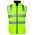 JB's Hi Vis 4602.1 (D+N) Rev Vest - Lime/Black