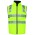 JB's Hi Vis 4602.1 (D+N) Rev Vest - Lime/Navy