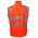 JB's Hi Vis 4602.1 (D+N) Rev Vest - Orange/Navy