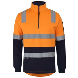 JB's 1/2 ZIP AUST. RAIL (D+N) FLEECE SWEATER 