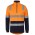 JB's 1/2 Zip Aust. Rail (D+N) Fleece Sweater - Orange/Navy