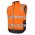 JB's Hi Vis (D+N) Graphene Puffer Vest - Orange/Charcoal