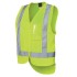JB's Hi Vis Zip Drop Tail H Pattern (D+N) Vest