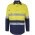 JB's Hi Vis (D+N) Long Sleeve Ripstop Fishing Shirt - Yellow/Navy