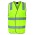 JB's Hi Vis (D+N) Safety Vest - Lime