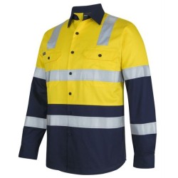 JB's Hi Vis (D+N) Long Sleeve 150G Level 3 W/Shirt