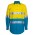 JB's Hi Vis (D+N) Long Sleeve 150G W/Shirt - Yellow/Aqua