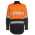 JB's Hi Vis (D+N) Long Sleeve 150G W/Shirt - Orange/Black