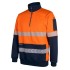 JB's Hi Vis 330G 1/2 Zip Segmented Tape Fleece