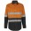 JB's Hi Vis D+N Long Sleeve Stretch W/Shirt with Tape - Orange/Black
