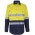 JB's Hi Vis D+N Long Sleeve Stretch W/Shirt with Tape - Yellow/Navy