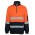 JB's Hi Vis 310 (D+N) Cotton 1/2 Zip Fleece - Orange/Navy