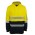 JB's Hi Vis D+N 310 Cotton Pullover Fleece Hoodie YELLOW/NVY-5XL - Yellow/Navy