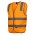 JB's Vic Rail (D+N) Zip Safety Vest - Orange