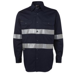 JB's (D+N) L/S 190G WORK SHIRT HV 