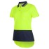 JB's Ladies Hi Vis Short Sleeve Drop Tail Polo