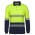 JB's Hi Vis Long Sleeve Segmented Tape Polo - Lime/Navy