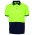 JB's Hi Vis Short Sleeve Cotton Back Polo - Lime/Navy