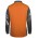 JB's Hi Vis Long Sleeve Southern Cross Polo - Orange/Charcoal