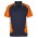 JB's Street Spider Polo - Navy/Orange