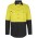 JB's Hi Vis Long Sleeve Stretch Work Shirt - Yellow/Black