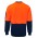 JB's Hi Vis Fleecy Crew - Orange/Navy