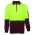 JB's Hi Vis 1/2 Zip Fleecy - Lime/Maroon