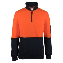 JB's HV 310 COTTON 1/2 ZIP FLEECE 