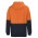 JB's Hi Vis 1/2 Zip Fleecy Hoodie - Orange/Navy