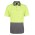 JB's Hi Vis 4602.1 Non Cuff Trad Polo - Lime/Charcoal