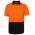 JB's Hi Vis 4602.1 Non Cuff Trad Polo - Orange/Black