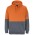 JB's Hi Vis Pull Over Hoodie - Orange/Charcoal