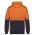 JB's Hi Vis 330G Pull Over Hoodie - Orange/Navy