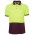 JB's Hi Vis Short Sleeve Trad Polo - Lime/Maroon